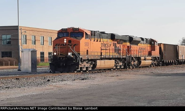 BNSF coal train